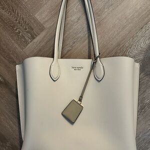 Kate Spade Cream Leather Tote